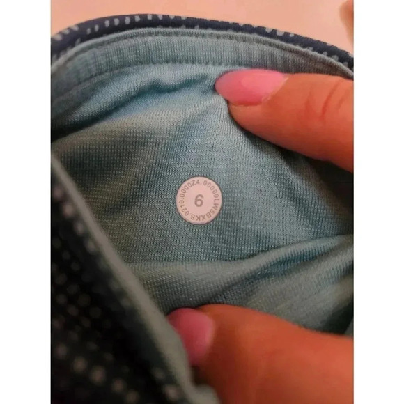 Lululemon Train Times Leggings Blue Size 6 Mid R - Picture 4 of 8